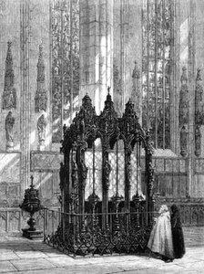 "The Shrine of St. Sebald, Nuremberg," by Samuel Read, 1870. Creator: W. J. P..