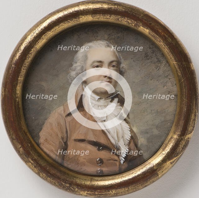 Self-portrait, before 1824. Creator: Jacques Antoine Lemoine.