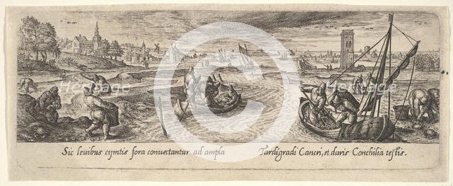 1 of 8 plates on Hunting and Fishing. Creator: Unknown.