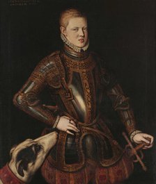 Portrait of the King Sebastian of Portugal (1554-1578), Between 1571 and 1574. Creator: Morais, Cristóvão de (active 1551-1571).