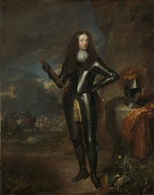 Portrait of William III of Orange (1650-1702), ca 1683. Artist: Netscher, Caspar (1639-1684)