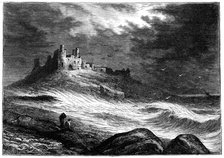 Dunstanburgh Castle, c1850.  Artist: Anon