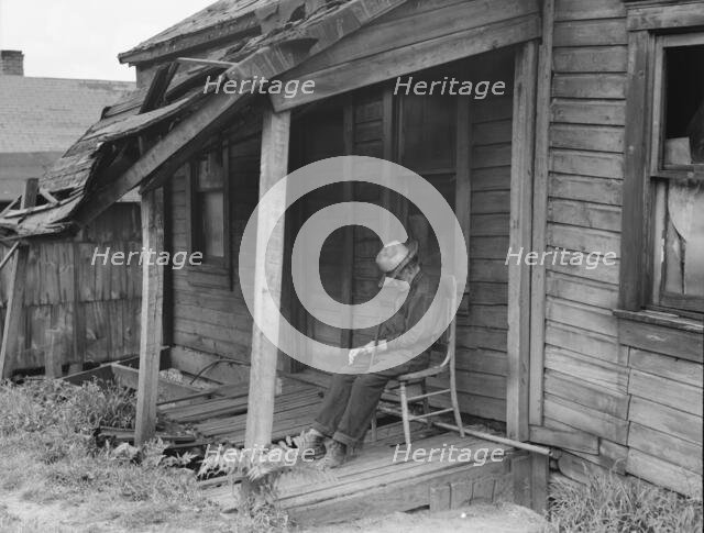 Old age near Washington, Pennsylvania, 1936. Creator: Dorothea Lange.