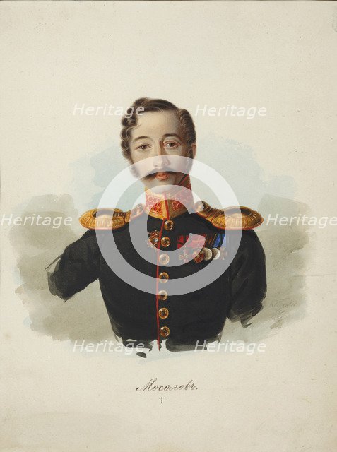 Alexander Fyodorovich Mosolov (1808-1860), 1839.