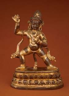The Bodhisattva Vajrapani (image 1 of 2), 13th century. Creator: Unknown.