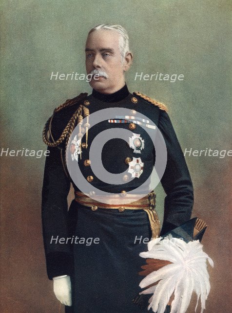 Major-General Sir John Carstairs McNeill, Equerry to HM the Queen, 1902.Artist: Elliott & Fry