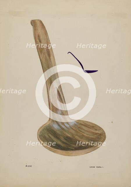 Ladle, c. 1937. Creator: Lyman Young.