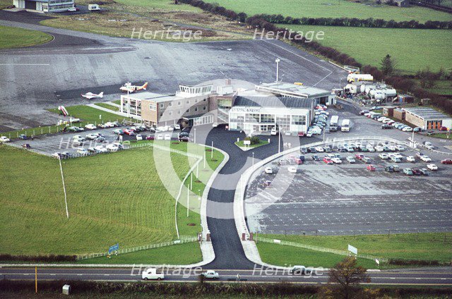 Bristol Airport, Lulsgate Bottom, Somerset, 1970. Artist: Jim Hancock.