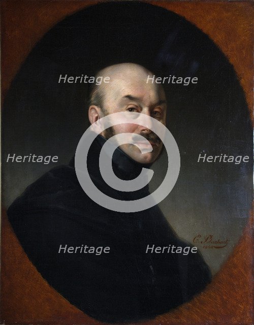 Portrait of Count Mikhail Fyodorovich Orlov (1788-1842), 1840. Artist: Pluchart, Eugéne (1809-1880)