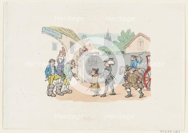 A Tour to Foreign Parts, 1807 (?)., 1807 (?). Creator: Thomas Rowlandson.