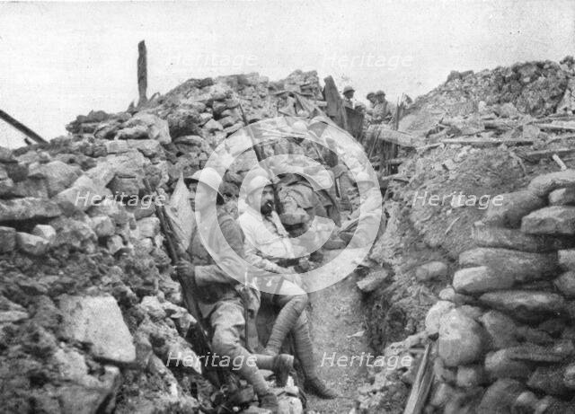 'Fleury Repris; Mangin n'set pas reste ser son echec de la mi-juillet: le 18 aut..., 1916 (1924) Creator: Unknown.