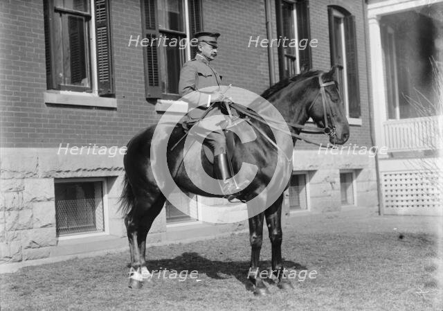 Fort Myer - Lieut. Colonel Frederick S. Foltz, U.S.A. Cavalry, 1911. Creator: Harris & Ewing.