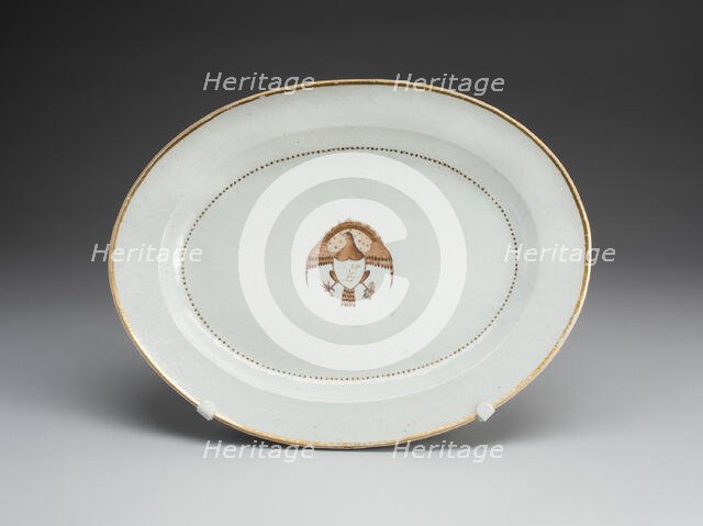 Platter, 1700/1800. Creator: Unknown.