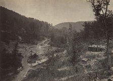Whiteside Valley Below the Bridge, 1860s. Creator: George N. Barnard.