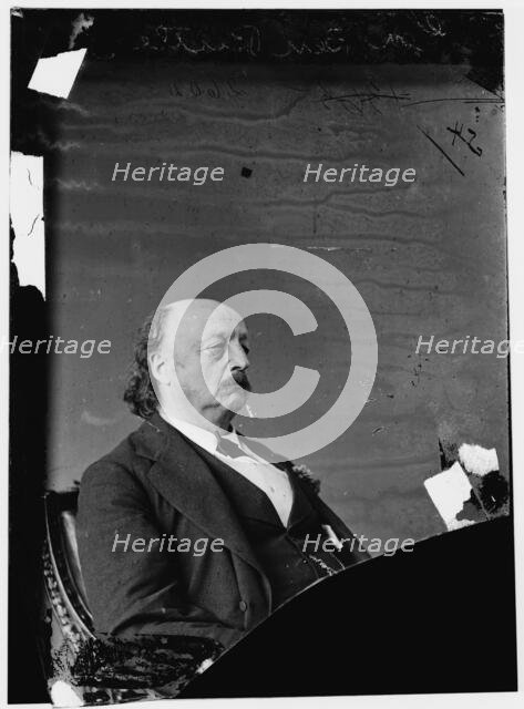 Senator Benjamin Franklin Butler of Massachusetts, 1870-1880. Creator: Unknown.