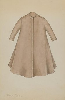 Girl's Coat, c. 1937. Creator: Roberta Spicer.