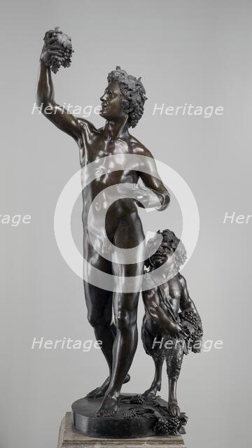 Bacchus and a Faun, 1580/1600. Creator: Unknown.