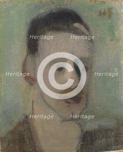 Einar Reuter III, 1919-1920. Creator: Helene Schjerfbeck.