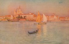 'The Salute from the Giudecca', c1900 (1913). Artist: Walter Frederick Roofe Tyndale.