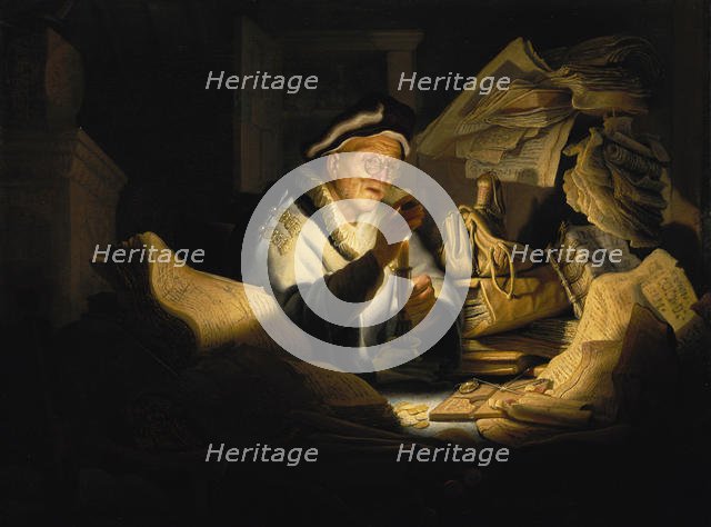 The Parable of the Rich Fool, 1627. Creator: Rembrandt van Rhijn (1606-1669).