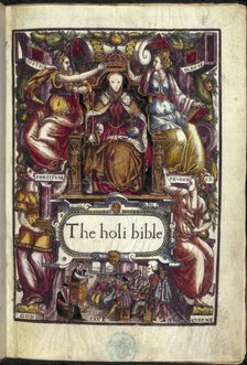 'The holi bible', 1569.  Creator: Unknown.