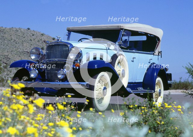 1932 Chevrolet D1X. Artist: Unknown.