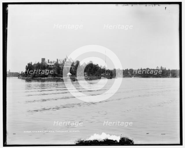 Cherry Island, Thousand Islands, between 1890 and 1901. Creator: Unknown.