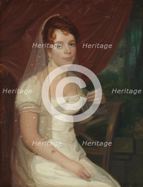Mrs. Robert Dickey (Anne Brown), 1807-10. Creator: John Wesley Jarvis.