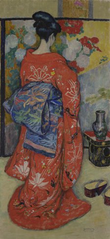 Japanese Woman, 1908. Creator: Jozef Pankiewicz.