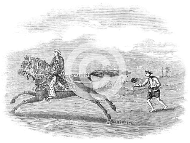 Native Trooper and his Groom, 1857. Creator: Unknown.