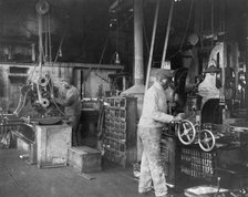 Student shipbuilders at Newport News, Virginia, 1899 or 1900. Creator: Frances Benjamin Johnston.