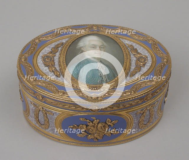 Snuffbox, 1771-72. Creator: Charles Le Bastier.