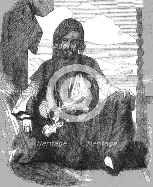 'Hadjhi Peristeh Mehemet, chief of the Canton of Alatcham', 1854. Creator: Unknown.