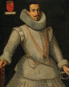 Portrait of Dom Manuel de Moura Corte-Real, 2nd Marquis of Castel Rodrigo (1590-1651). Creator: Anonymous.