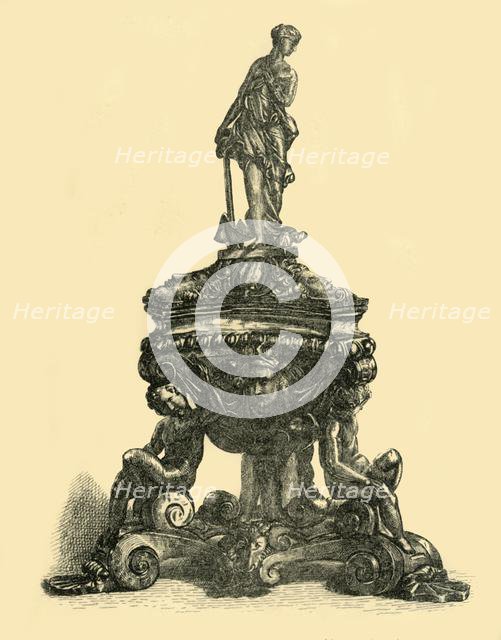 Bronze inkstand, mid-late 16th century, (1881). Creator: W. W. McCarty.