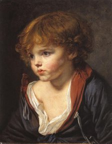 Petit Garçon blond à la chemise ouverte, c1760. Creator: Jean-Baptiste Greuze.
