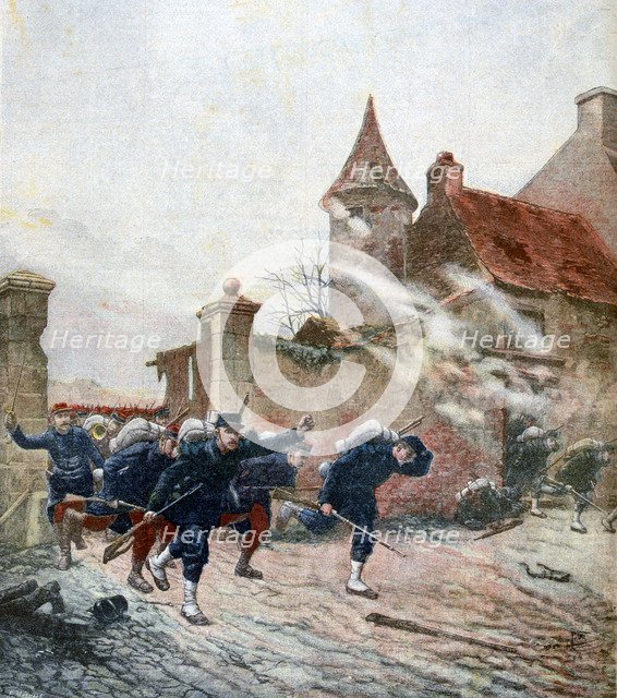 'Forward!', 1891. Creator: F Meaulle.