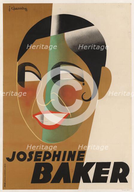 Josephine Baker, 1931. Creator: Chassaing, Jean (1905-1938).