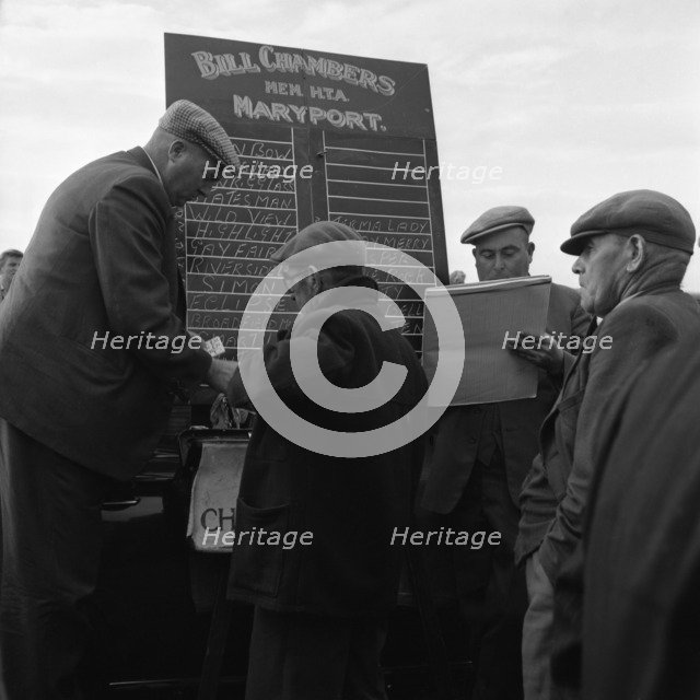 Hound Trailing, one of Cumbria's oldest and most popular sports, Keswick, 2nd July 1962. Artist: Michael Walters