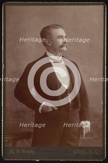 Portrait of W. Nelson Toler, Between 1890 and 1893. Creator: Brady's National Photographic Portrait Galleries.