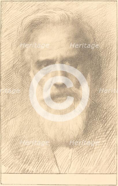 Self-Portrait. Creator: Alphonse Legros.