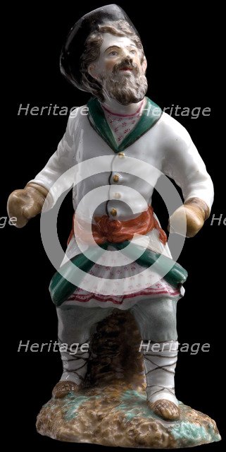 Fist Fighter, Mid of the 19th cen.. Artist: Anonymous  