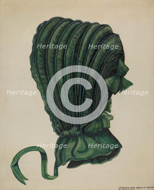 Calash, c. 1936. Creator: Edna C. Rex.