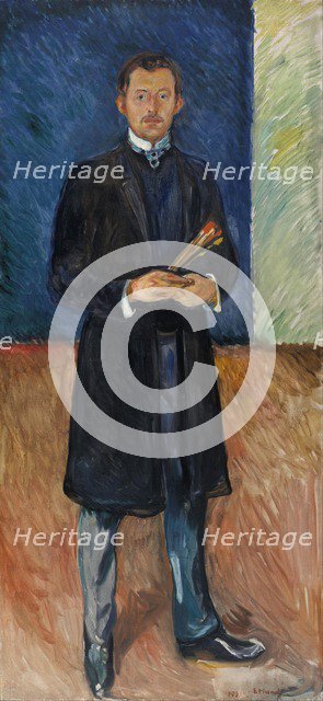 Self-Portrait with Brushes.