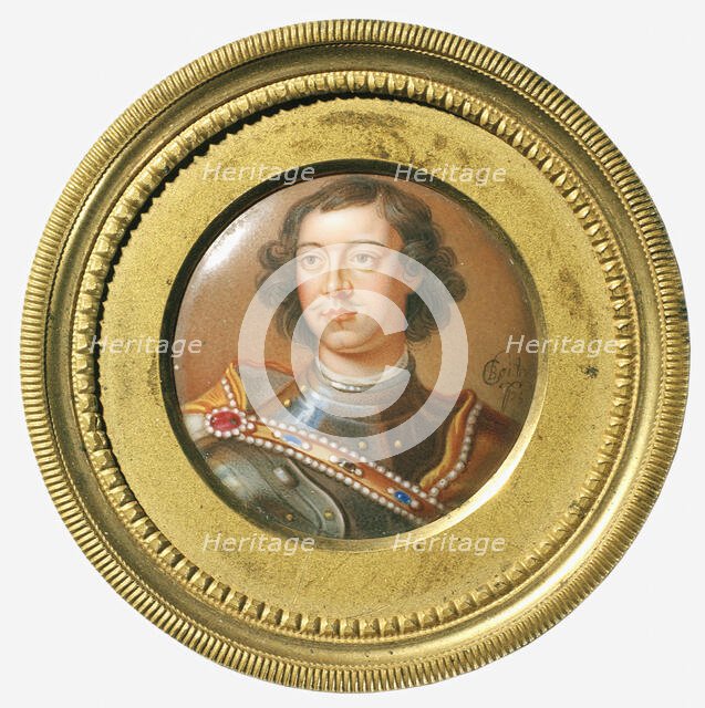 Peter I the Great (1672-1725), Tsar of Russia, c17th century. Creator: Charles Boit.