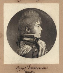 James Lawrence, 1810. Creator: Charles Balthazar Julien Févret de Saint-Mémin.