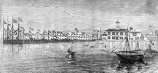New pier and government offices, Limasol, Cyprus, 1881. Creator: Unknown.