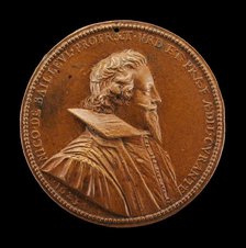 Nicolas de Bailleul, 1587-1652, Mayor of Paris 1622-1628 [obverse], 1623. Creator: Unknown.