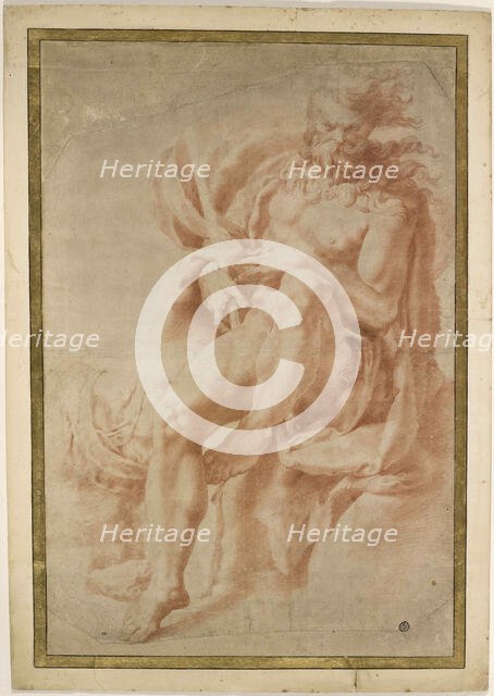 Aeolus sitting. Creator: Tibaldi, Pellegrino  .