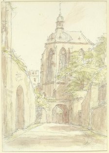 The Werner Chapel in Oberwesel, c1850-1900. Creator: Peter Becker.